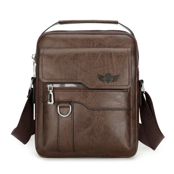Bolsa Tiracolo Masculina De Mão Mensageiro Multi-Comparência Impermeável