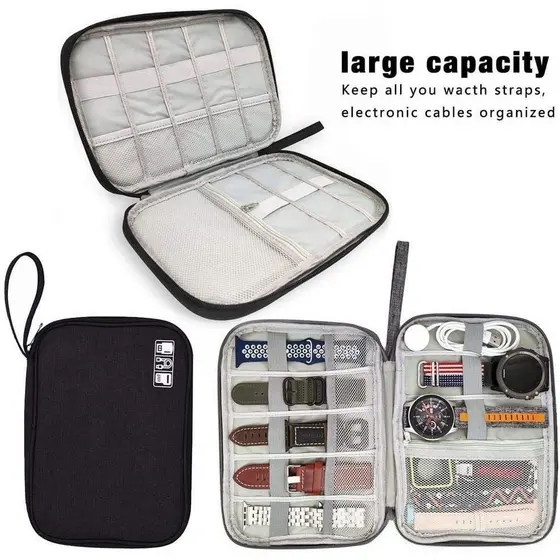 Bolsa de Armazenamento de Cabo de Dados Digital Multifuncional anjgg