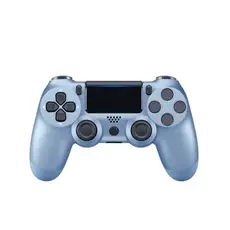 Controle USB Com Fio Estilo DualShock 4 para PS4, PC e Notebook | Gamepad Ergonômico com Vibração e Cabo Incluso