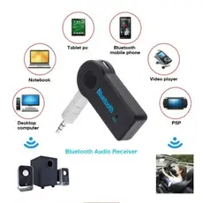 Receptor Bluetooth Áudio P2 3.5mm Sem Fio para Carro, Som Automotivo, PC e Caixa de Som, Adaptador AUX Hands-Free
