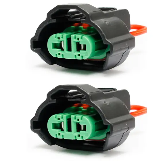 Par Conector Chicote Lampada H8 H11 H27 Farol de Milha 12v Honda Volkswagen Hyundai