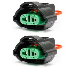 Par Conector Chicote Lampada H8 H11 H27 Farol de Milha 12v Honda Volkswagen Hyundai