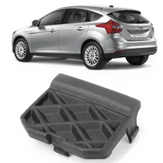 Tampa Reboque Guincho Ford Focus Hatch 2014 2015 Para-Choque Traseiro Capa Furo Hatch
