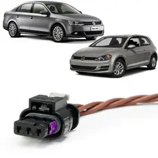 Plug Conector Sensor Estacionamento Volkswagen Jetta Tiguan Polo Fox Voyage Virtus Nivus