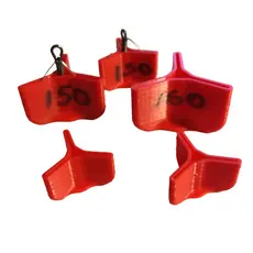 Protetor Garateia Anzol Médio P/isca Artificiais - Kit com 05, 10, 15 ou 20 unidades – Tamanho P , M , G