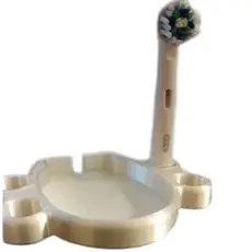 Porta Refil Suporte para Escova de Dente Elétrica Para 1 Escova 4 Refis - Suporte Escova Oral-B