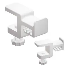Suporte P/ Fone Ouvido Headphone Para Mesa Ajustável - Gamer - Branco