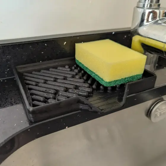 Suporte Para Esponja Aço inoxidável Suporte Porta Bucha De Pia Prateleira - P ou G