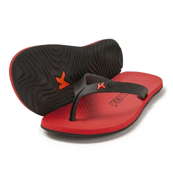 Sandália Chinelo Kenner New Summer Vermelho e Preto Original DGX04