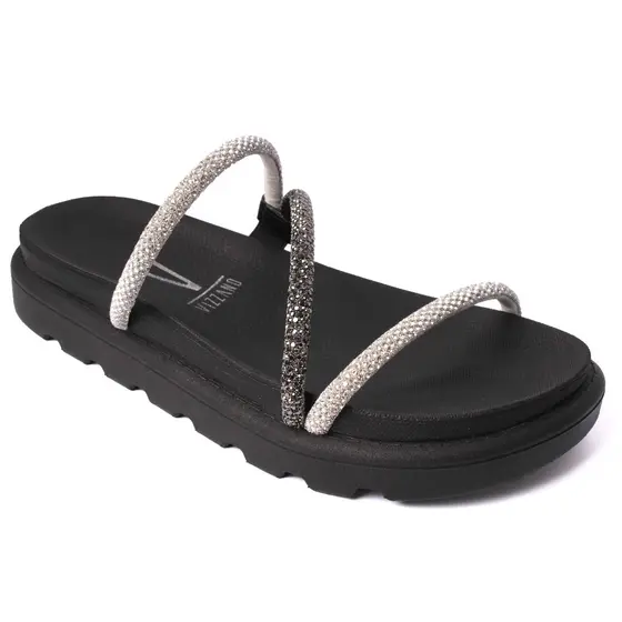 Sandália Papete Vizzano Birken Confortável Lançamento Verão Preto