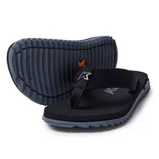 Sandália Chinelo Kenner Kivah DLK Preto Com Cinza Original