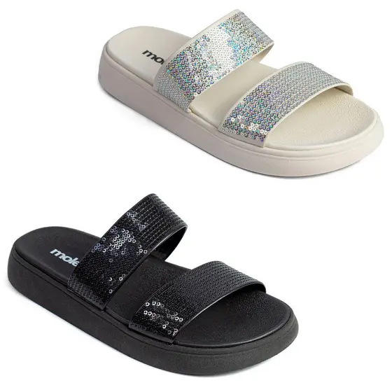 Sandália Moleca Feminina Papete Flatform Conforto 5469-131