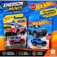 Hot Wheels carrinho coleção Ford Bronco produto original Mattel 1/64