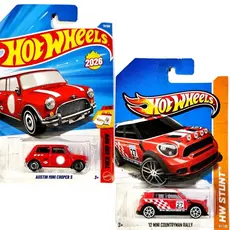 Hot Wheels Mattel carrinho coleção Mini Cooper, Morris.