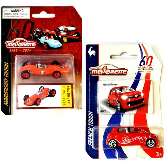 Miniatura 1/64 Majorette, formula carros normais e esportivos