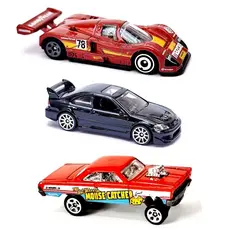 Hot Wheels, (loose) BMW, Mustang, Honda, Shelby, Mazda,  Dodge, Cobra, Chevy, Lotus