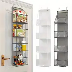Organizador 4 / 6 Andares Multiuso Suporte Bolsas Cosméticos Pendurado Porta Tecido Multifuncional