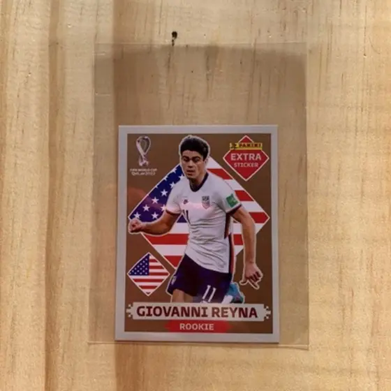 figurinha legends GIOVANNI REYNA bronze copa 2022.