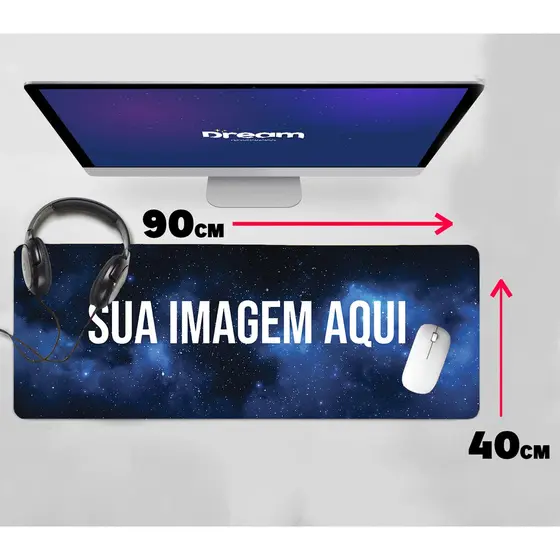 Mouse Pad Gamer 90x40 70x30 60x40 Personalizado mousepad extra grande
