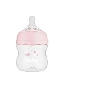 MAMADEIRA EASY FLOW NUVEM ROSA 120ML BUBA