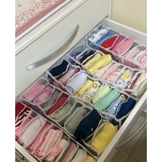 Colmeias organizadoras para bebê Kit 10 unidades