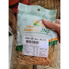 Chá de Alcachofra Folhas Secas 40g - Chás e Temperos JMF