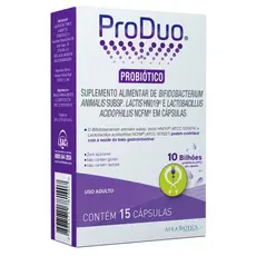 ProDuo Probiótico Tiaraju L. acidophilus + B. lactis 15 Cápsulas