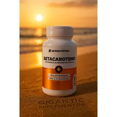 Betacaroteno 120 cápsulas Newnutrition