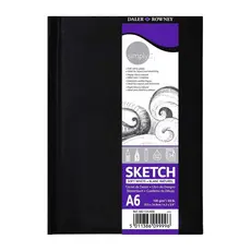 Bloco Sketchbook Dalerrowney Desenho 54 folhas 100g A6 14,9x10,5cm