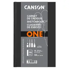 Bloco Sketchbook Canson One 98fls 100g/m2 A5(14,8cmx21cm)
