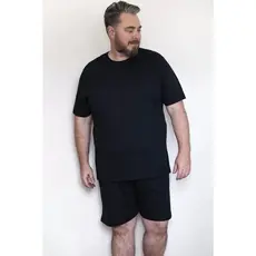 Pijama Masculino Liso Plus Size Roupa de Dormir Tamanho Grande