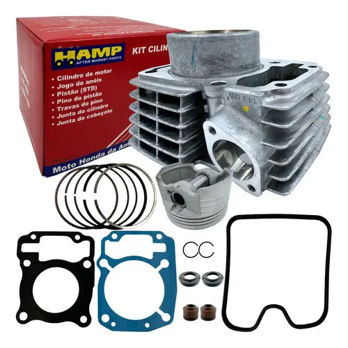 Kit Cilindro Motor Titan Fan Bros 150 Hamp Original Honda