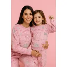 pijama feminino, pijama fleece, pijama brilho no escuro, pijama Estiloso, pijama para dias frios.