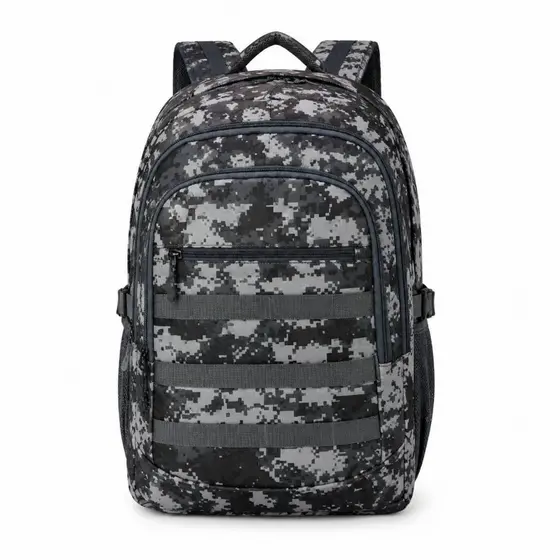 Mochila Camuflada Ar livre Resistente Bem Espaçosa Faculdade Trabalho Viagem