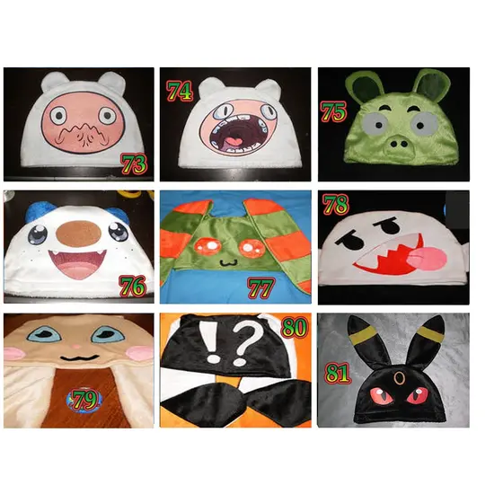 Touca gorro anime (part 02 ) escolha pelo numero estampada