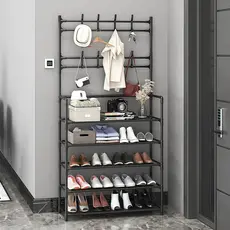 Sapateira Arara Cabideiro 4/5 Andar Organizadora Suporte Multiuso Tenis Roupa Quarto Armários Grande