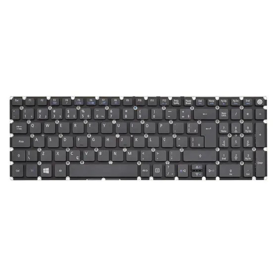 Teclado para Notebook Acer Part Number LV5T_A50B ABNT2 - F3 WI-FI