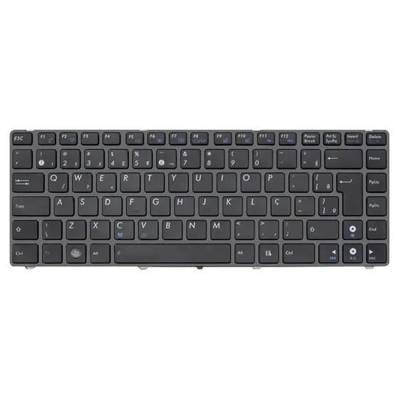 Teclado para Notebook Asus X Series X45U Com Moldura