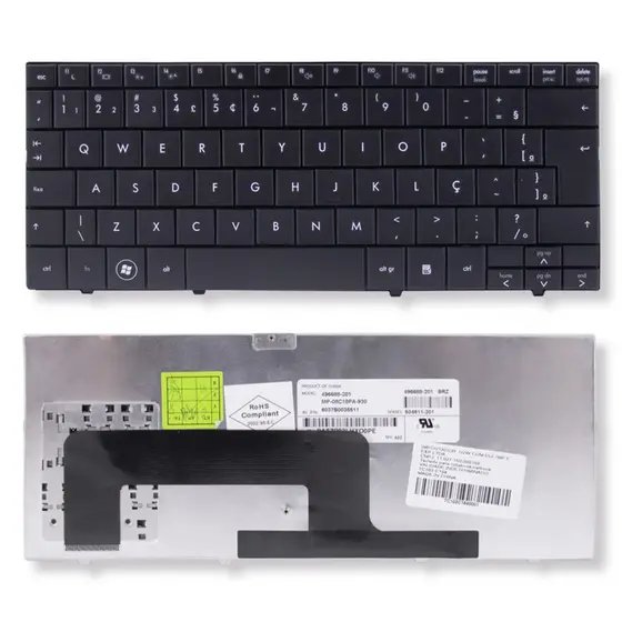 Teclado para Notebook Hp Mini 1151NR | Preto ABNT2