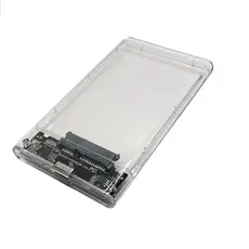 Case para HD Externo de 2.5" SATA para USB 3.0 Transparente