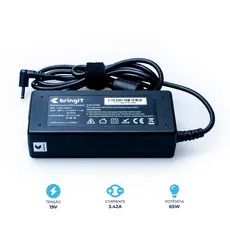 Fonte Carregador para Notebook Acer Aspire A514-54-54LT 19V 3.42A 65W