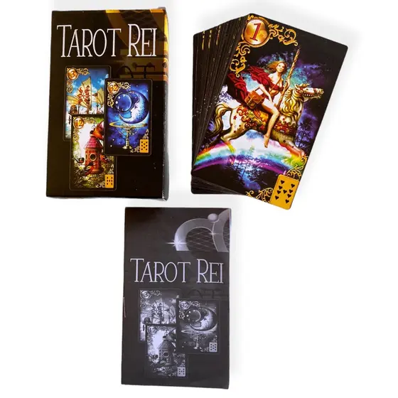 Baralho de Tarô Rei com 36 Cartas E Manual de Instruções