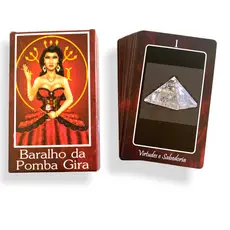 Baralho de Pomba Gira com 36 Cartas E Manual de Instruções na Promoção