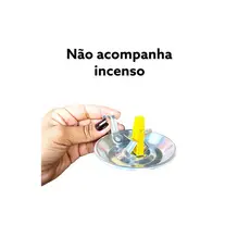 1 Unidade Incensário Para Defumador Tablete Piramide Promoção Uma entrada