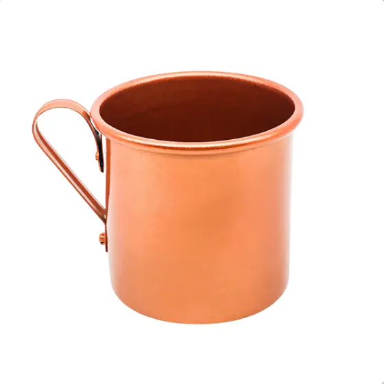 Caneca Copo Moscow Mule Alumínio Cobre 350ml Bares e Eventos