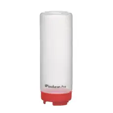 Bisnaga Para Molho Invertida 600ml Com Válvula Vermelha