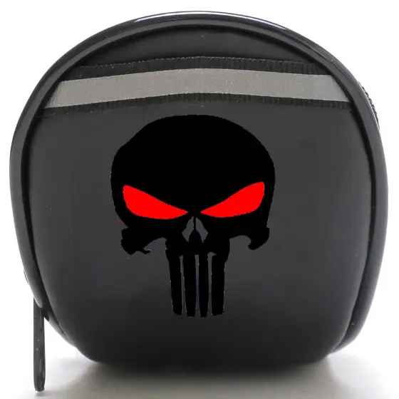 Bolsa de Selim Impermeável Bike Bicicleta Caveira EYE RED Edition