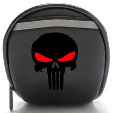 Bolsa de Selim Impermeável Bike Bicicleta Caveira EYE RED Edition