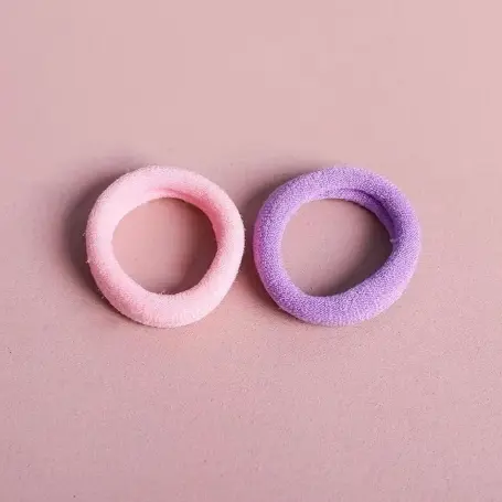 kit 2 Xuxinha de Cabelo Colorida | Elástico Macio e Estiloso para Coques, Rabos de Cavalo e Tranças