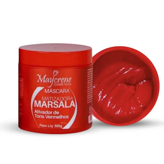 Máscara Matizador Marsala Maycrene 500g